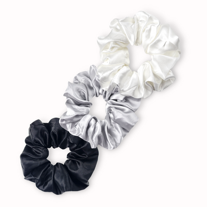 Versatile Silk Scrunchie - Maxi Set of 3