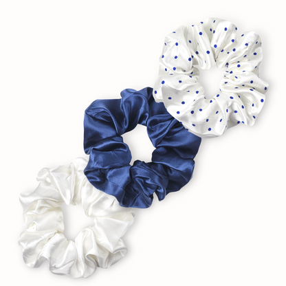 Versatile Silk Scrunchie - Maxi Set of 3