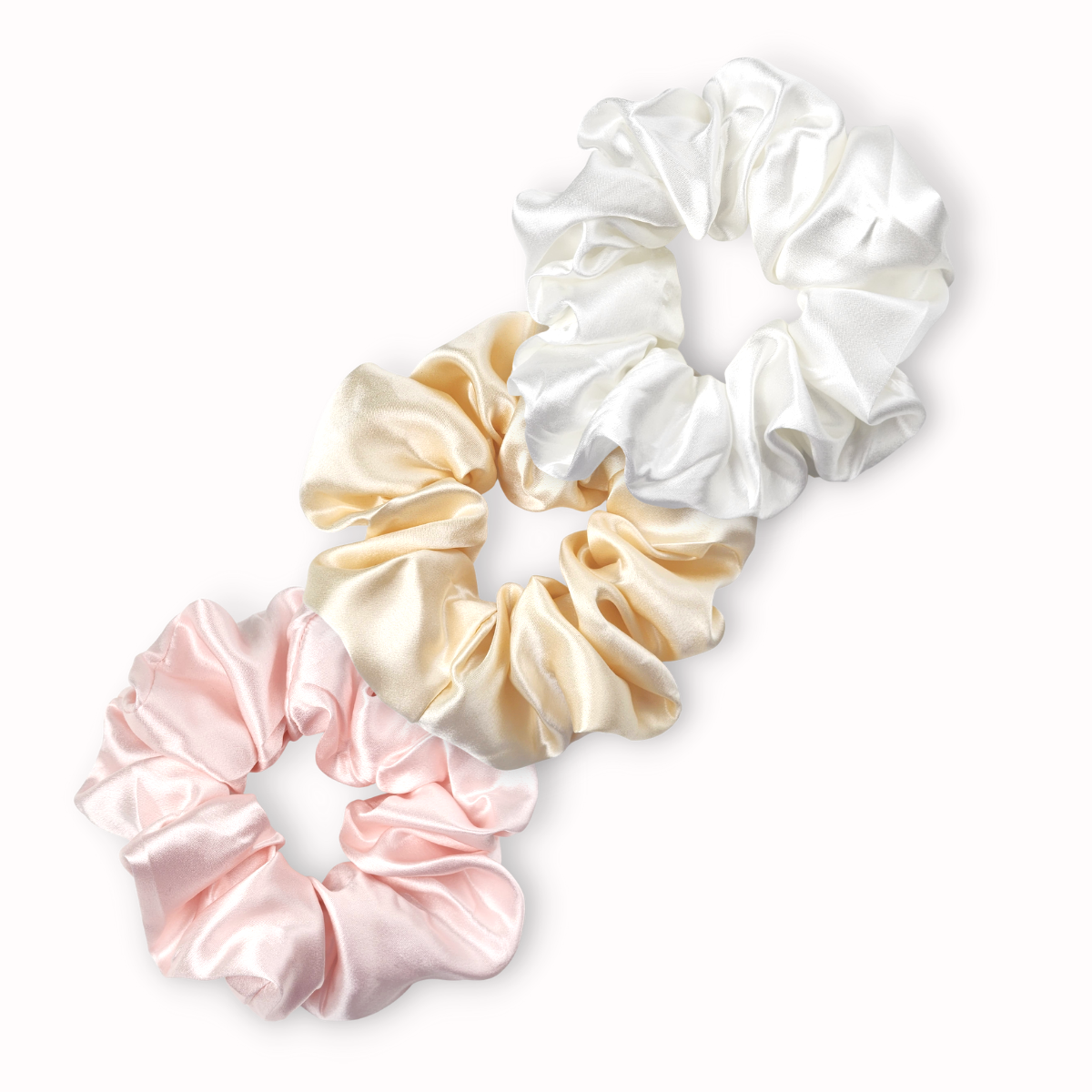 Versatile Silk Scrunchie - Maxi Set of 3