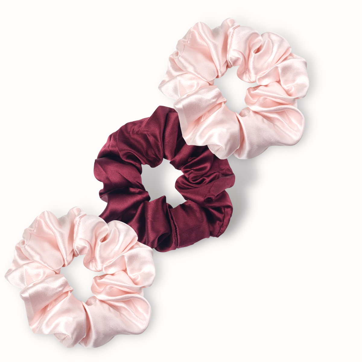 Versatile Silk Scrunchie - Maxi Set of 3