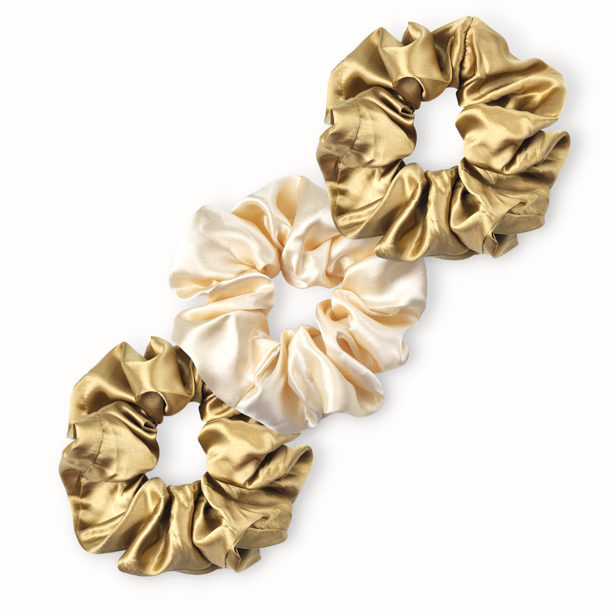 Versatile Silk Scrunchie - Maxi Set of 3