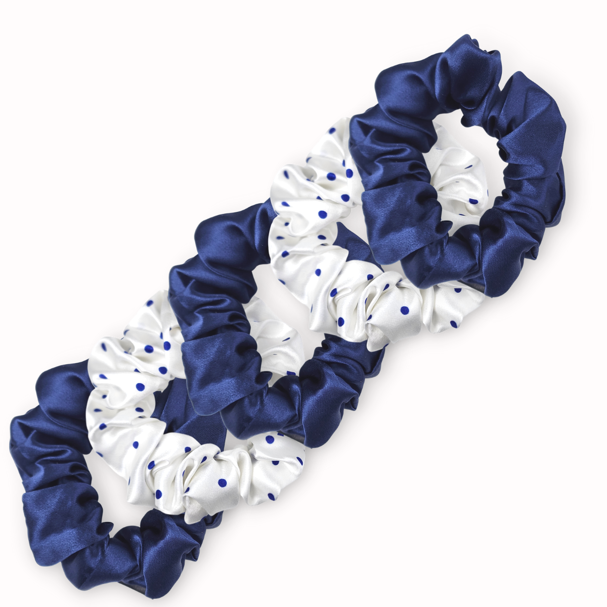 Versatile Silk Scrunchie - Midi Set of 5