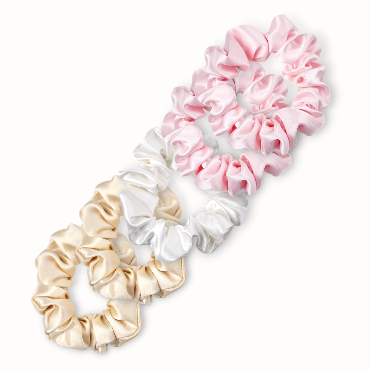 Versatile Silk Scrunchie - Midi Set of 5