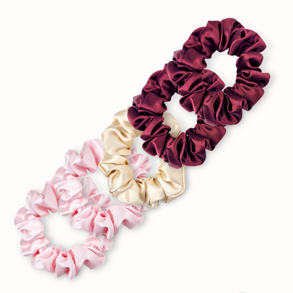 Versatile Silk Scrunchie - Midi Set of 5