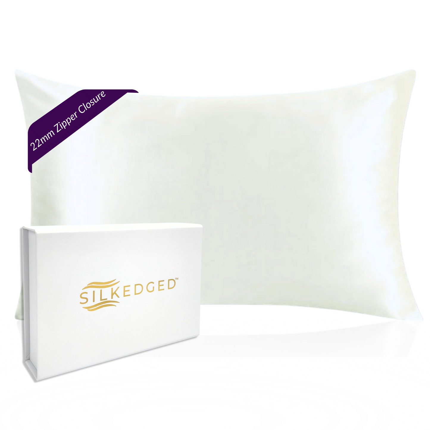 Silk Pillowcase - Ivory - Standard