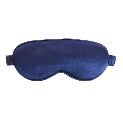 Silk Sleep Mask - Midnight Navy - SilkEdged Mulberry Silk Co